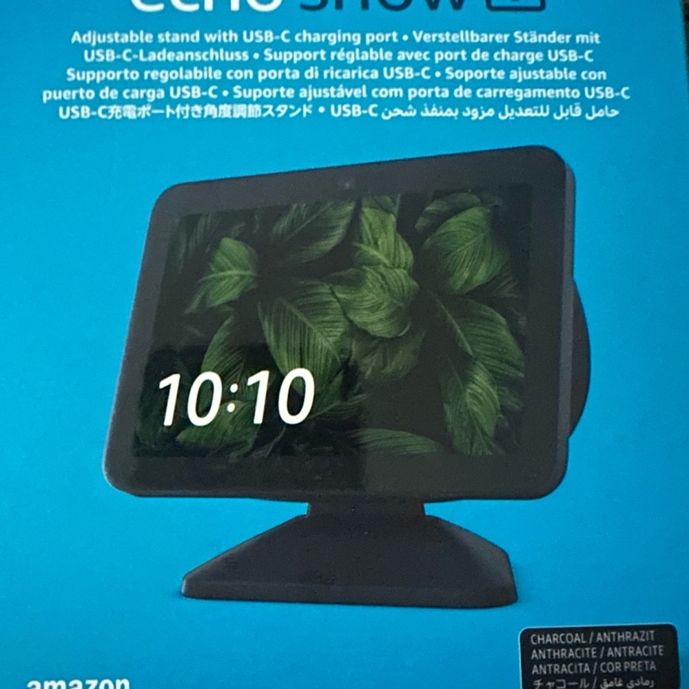 Amazon Black Tablet Stand for Echo Show Series 8. Scammers you will be blocked!